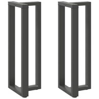 Noge barski stol T-oblika 2kom antracit 40x35x(110-111)cm čelik