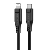 ACEFAST Kabel USB-C na Lightning, crni
