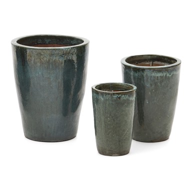 KAVE HOME Tegle za cvijeće u setu 3 kom od terakote ø 47 cm Rotja