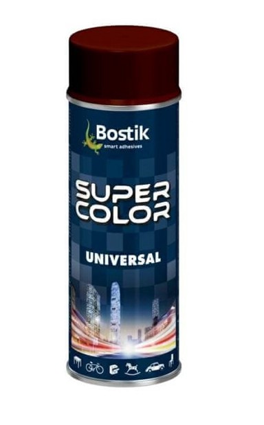 BOSTIK Sprej boja, sjajna smeđa, 400 ml