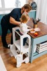 FURNITURA Montessori stolica pomagalo 2u1, Motiv Voz, više boja