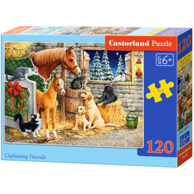 CASTORLAND Puzzle Gathering Friends, 120 kom., crtići