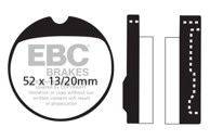 EBC Kočione pločice FA013, set za 1 disk