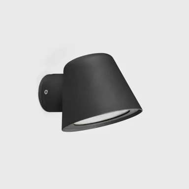 Lampa Gina, 1L, GU10, crna