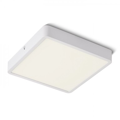 HUE Lampa, stropna, SQ 22 DIMM, 230V, LED 24W, 3000K, bijela