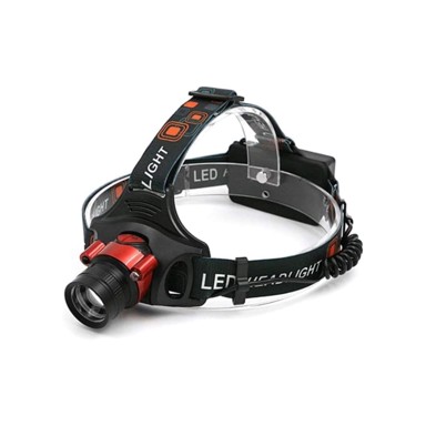 Naglavna svjetiljka LED Zoom, 180 lm, 200 m, IP44