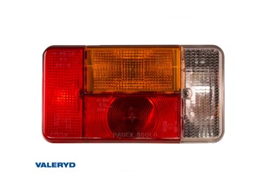 VALERYD Štop lampa za prikolicu desna Radex 190x100x60 rikverc/svjetlo za registraciju 3010307