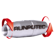 RUNPOTEC Zakretna spojnica RTG Ø 6 mm