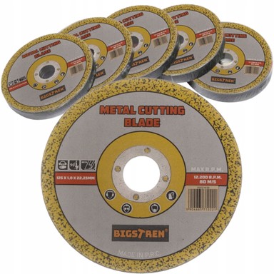 BIGSTREN Rezne ploče za metal 125 mm set 50x