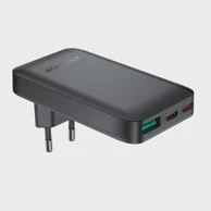 ACEFAST Punjač GaN 2 USB-C+USB-A ultra-thin PD65W