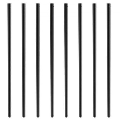 VEVOR Metalni balusteri za stepenice YX-32in-101, 19x19x810 mm, crni