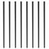 VEVOR Metalni balusteri za stepenice YX-32in-101, 19x19x810 mm, crni