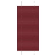 Roleta plisirana, 60x150 cm, bordeaux crvena