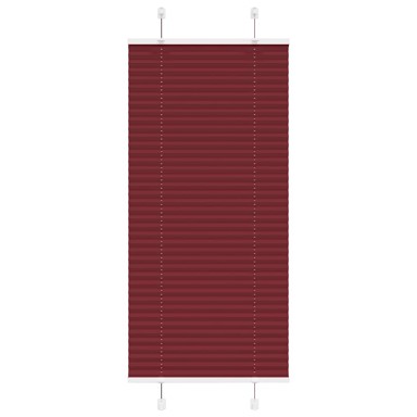 Roleta plisirana, 60x150 cm, bordeaux crvena