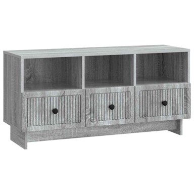 TV ormarić, 102 x 34,5 x 50 cm, konstruirano drvo, siva sonoma