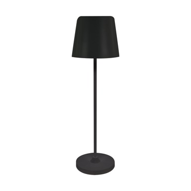 LED svjetiljka, crna