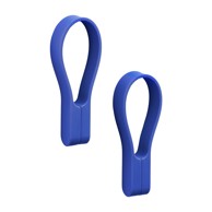  ZONE Plave silikonske kuke u setu 2 kom Loop