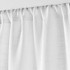 DOUCEUR D'INTÉRIEUR Bijela zavjesa za vrata 90x200 cm Haltona