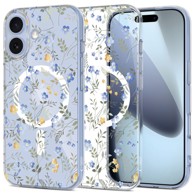 TECH-PROTECT Maskica za iPhone 17, Flexair, MagSafe, cvijeće
