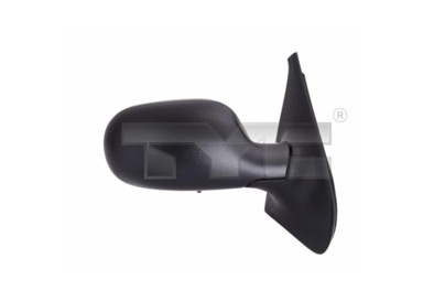 TYC Retrovizor Renault Clio 98-05, crni, lijevi, 01-, električni, grijani, asferičan, 328-0018