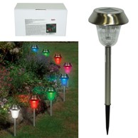 Solarna ubodna svjetiljka, set 2/1 LED