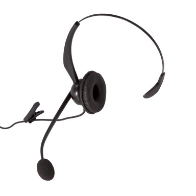 AUERSWALD COMfortel H-200 žične slušalice s mikrofonom, USB Type-A, crne