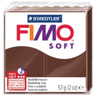 STAEDTLER Fimo Soft masa za modeliranje 57 g 8020-75 čokolada