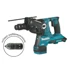 MAKITA Akumulatorski čekić DHR281Z, SDS-Plus, 36 V, 2,9 J, XPT AVT