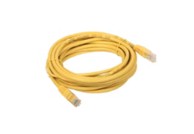 A-LAN Mrežni kabel, KKU5ZOL0.5, Cat 5e U/UTP, duljina 0,5 m, žuta