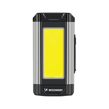 WOZINSKY Radna svjetiljka WLR-15W 15 W 1500 lm s Power Bank funkcijom, crna