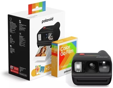POLAROID Instant fotoaparat Go Generation 3 s filmom Color za 8 fotografija, crni