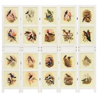 ROMDIVIDER Panel pregrade za prostoriju 212 x 165 cm MDF, bijelo