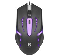 DEFENDER Gaming miš Flash MB-600L, crni, ambidekstran, žični, optički, 1200 DPI, 3 tipke