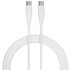 ALLITY Kabel AUC-02, USB-C na USB-C, 60 W, 1 m, silikonski, bijeli