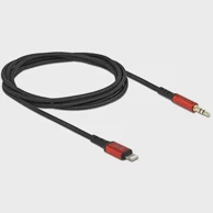 DELOCK Audio kabel 8P Lightning ST na Clin ST 3P 1.5 m, model 86587