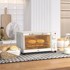 HOMESTAR Mini pećnica 9 L, krem bijela