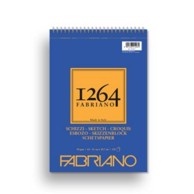FABRIANO Blok spiralni top side Sketch 1264, A4, 21x29,7cm, 90g, 120L, ivory