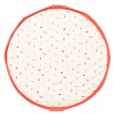 PLAY&GO Vreća i podloga za igru 2u1 Simboli, Ø120 cm