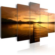 Slika Sunset Island 100x50