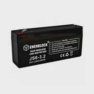 ENERBLOCK AGM baterija 6V 3.2Ah, VRLA, bez održavanja