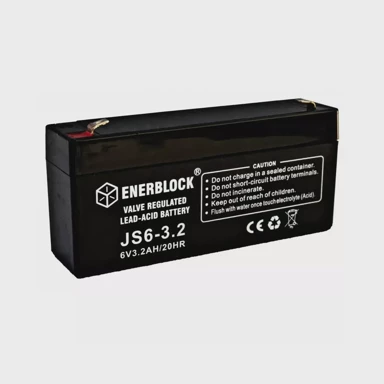 ENERBLOCK AGM baterija 6V 3.2Ah, VRLA, bez održavanja