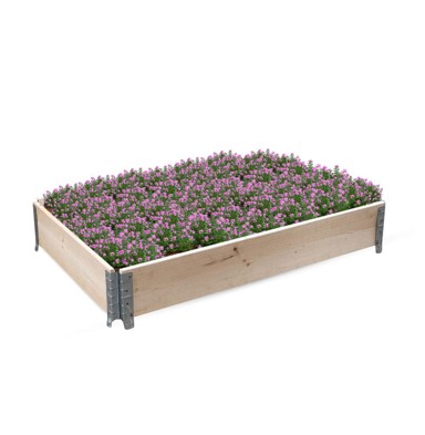 AGA povišena gredica, 120 x 80 x 20 cm, zelena  