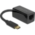 DELOCK Adapter USB 3.1 USB-C na RJ45, crni