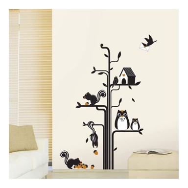 AMBIANCE Zidna naljepnica Friends of the Tree