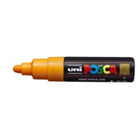 UNI POSCA Marker pc-7m, tamno žuti