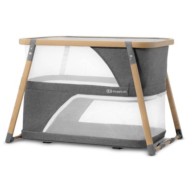 KINDERKRAFT Putni krevetić Sofi, sivi