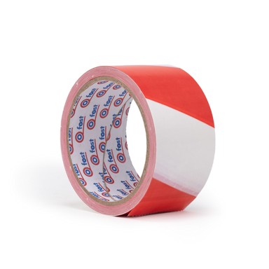 FOST Ljepljiva traka OZNAČAVAJUĆA CRVENO/BIJELA 50MM/33M