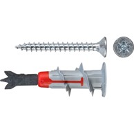 FISCHER Tipla za gips DUOBLADE S + vijak, 20 kom/pakiranje