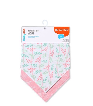 BABYONO Marama podbradak, lišće