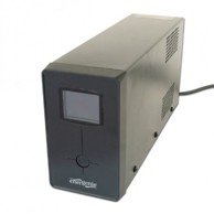 GEMBIRD UPS s LCD zaslonom, 850 VA, crni